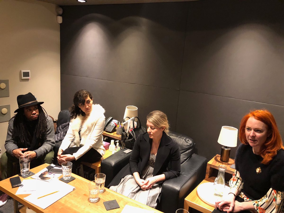 In Studio C <a href="/RevRecording/">RevolutionRecording</a> with <a href="/melaniejoly/">Mélanie Joly</a> <a href="/jtaylorband/">Julian Taylor</a>, Raha Javenfar and <a href="/miramulholland/">miranda mulholland</a> chatting after laying down some tracks for Edith Piaf’s La Foule. Terrific fun and a great conversation.