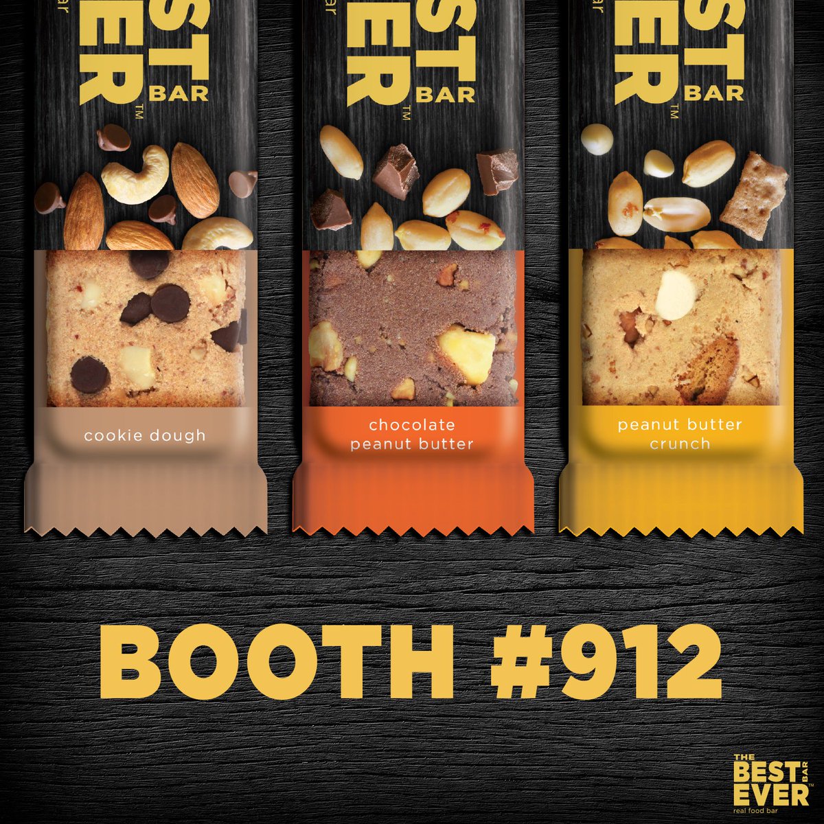 TheBestBarEver's tweet photo. We’ll be at the @ArnoldSports Expo in Columbus, OH from March 2-4. Stop by our booth and try our new real food bars! #ASF2018 #Arnold2018 #ArnoldSportsFestival https://t.co/63jPOyQORI