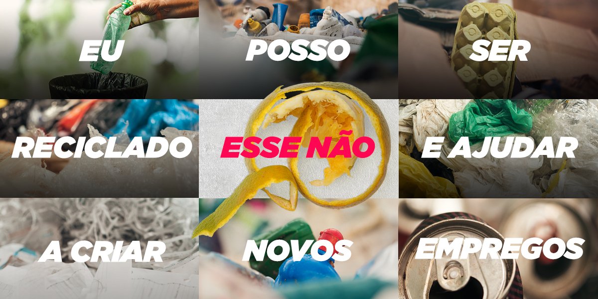 Separe o material reciclável, ajude o meio ambiente e o trabalho dos catadores. #BrasíliaNoRumoCerto goo.gl/mhkdWn