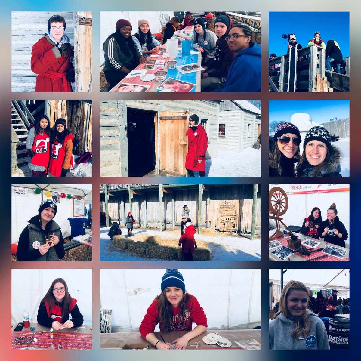 CarlaAllan1's tweet photo. He ho from @FDVoyageur! @wpcLRSD #CIP and Gr. 9-12 French volunteering and having fun! https://t.co/dGwLsOB63I