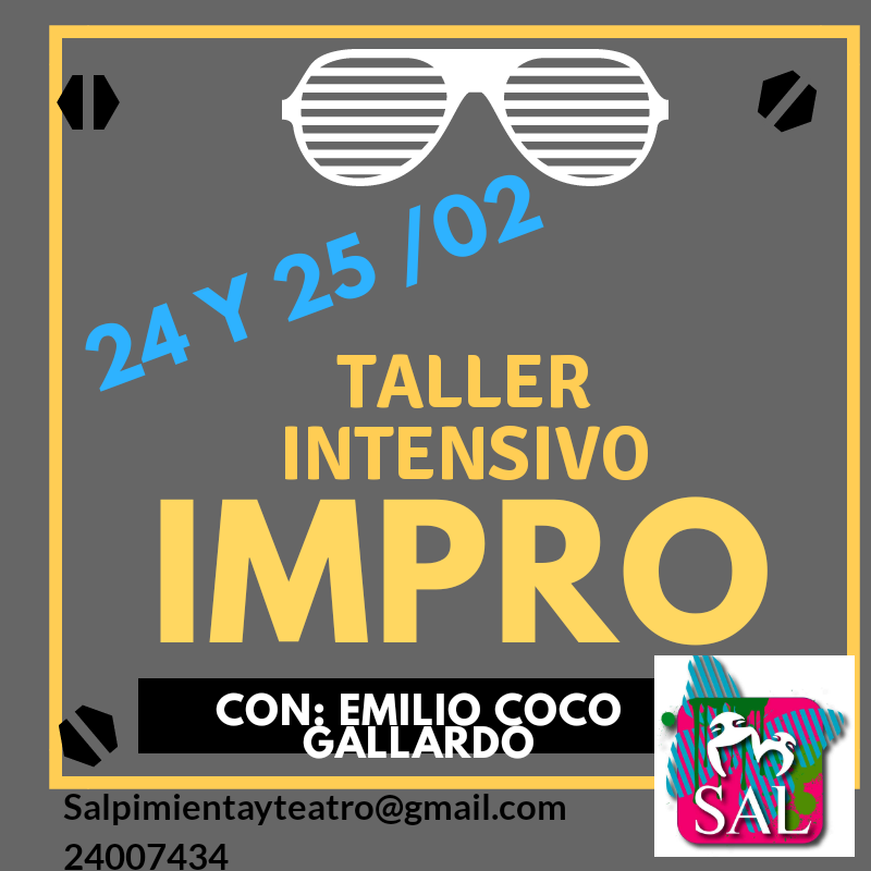 Mañana!! INTENSIVO de 2 días en SAL! Estás a tiempo!
<a href="/Emiliogallardo/">Emilio Gallardo</a> <a href="/florenciainfant/">Florencia Infante</a> @QuicoGreco