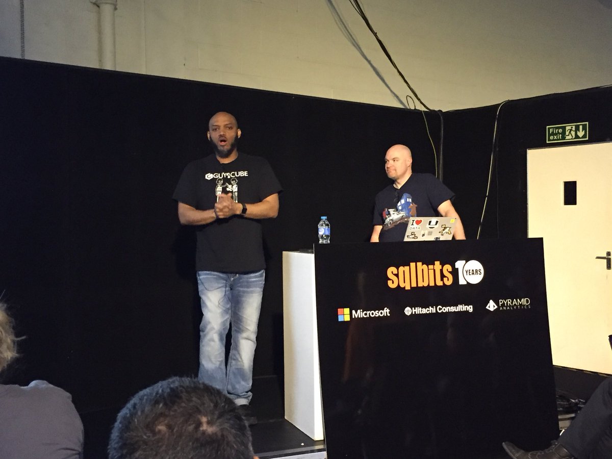 ambynet's tweet image. Great session by @GuyInACube &amp;amp; @patrickdba !!!! @SQLBits #PowerBIReportServer 👏👍 @MSPowerBI
