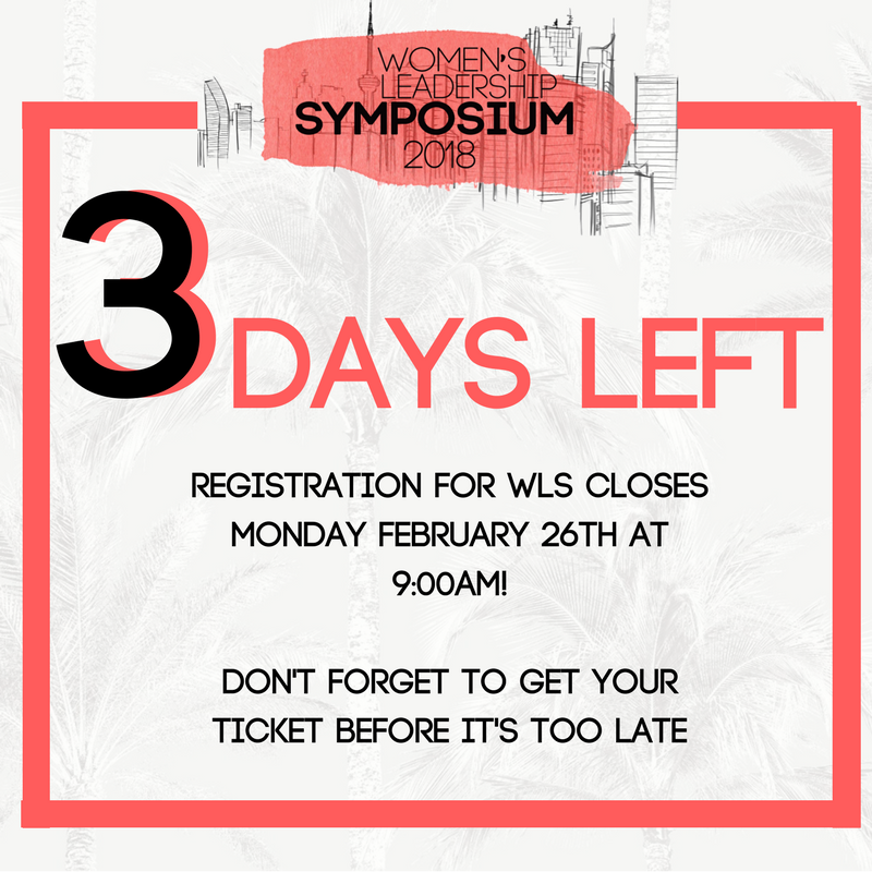 RCWIB's tweet photo. 3 DAYS LEFT TO REGISTER FOR WLS! Come to the shangri-la for a day of inspiring keynotes, amazing panelists, networking, food, prizes, free stuff and more! Rotman (register on portal), External use link on this website :  https://t.co/InQmqFWalO https://t.co/l1NiWCWUX7