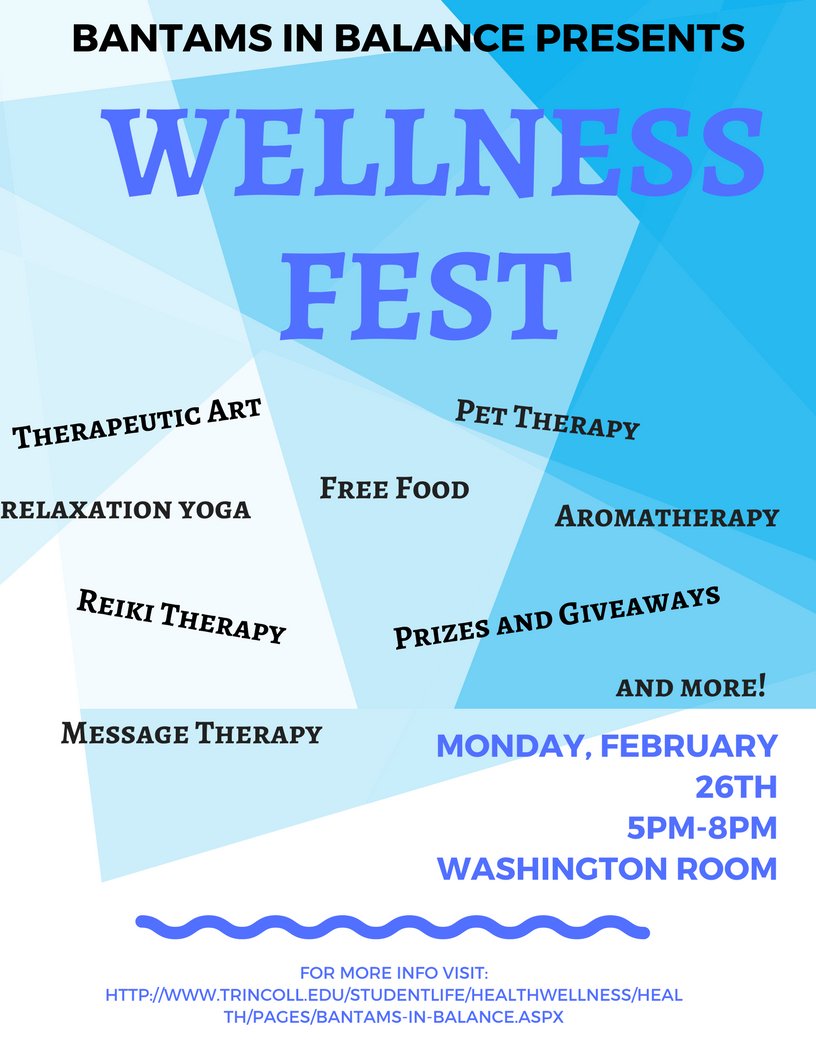 Need to RELAX? Join if for the perfect study break! Midterms can be stressful, so take care of your mind and body and stop by! We hope to see you there!