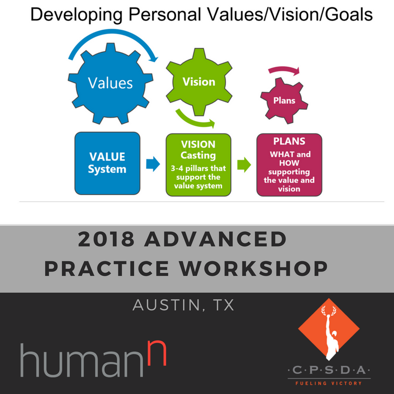 fuelingvictory's tweet photo. #CPSDAmember Amanda Carlson - Phillips guides 2018 CPSDA Advance Practice Workshop attendees through creating their personal values and mission statements to guide their career growth. Presented by @BeetElite https://t.co/zcF63h0Y3q