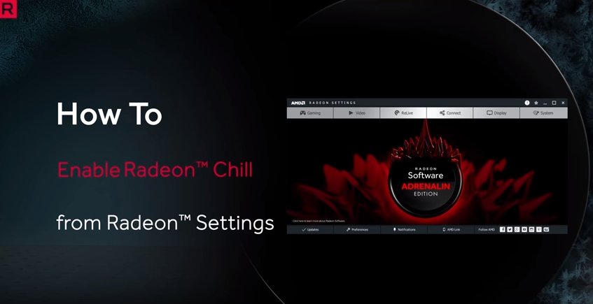 How to enable #Radeon™ Chill from Radeon™ settings ➡ gag.gl/4QiAUK