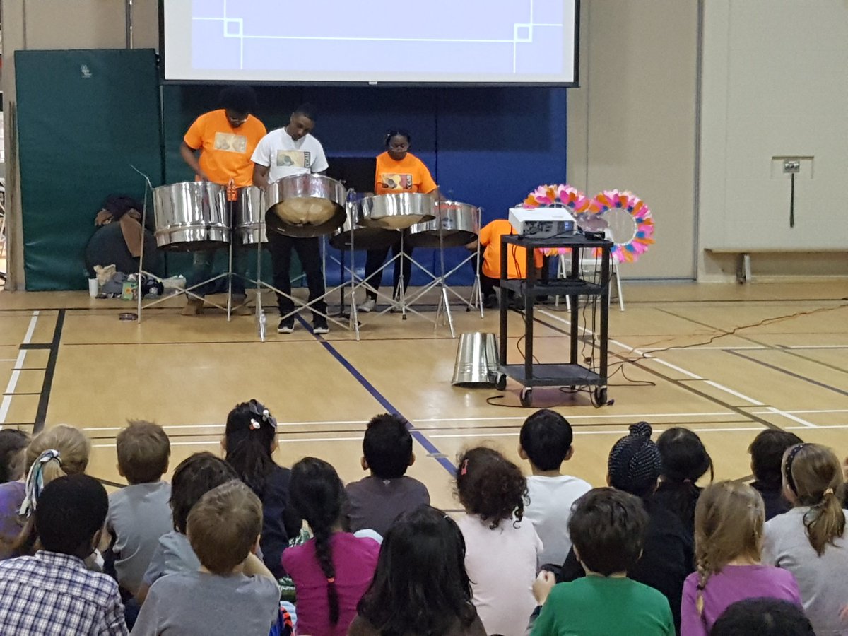 MrsShewchuk's tweet photo. On Thursday, we enjoyed a wonderful steel drum band performance. https://t.co/UTUoppBvNA