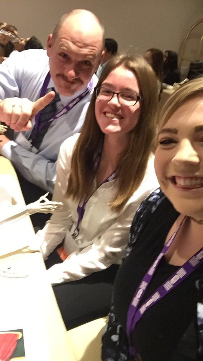nickolasjmiles's tweet photo. Big kid and two besties playing with Anatomy in Clay #hosaslc2018 https://t.co/Iltt4zGBro