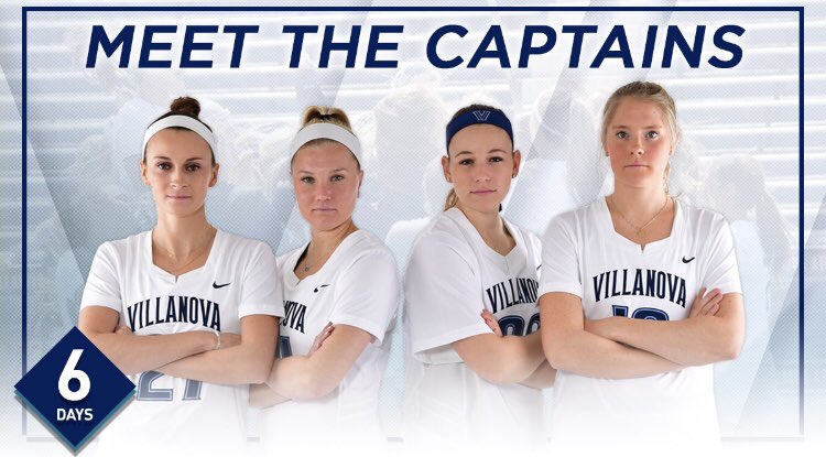 NovaWLax's tweet photo. It's time to meet our captains for the 2018 season! See them in action at our home opener in 6 DAYS.

#27 Kathleen O'Connor - Defense
#21 Tara DeAngelo - Defense
#26 Julia Michaels - Goalkeeper
#19 Elizabeth Armstrong - Defense

#FaithFamilyFight https://t.co/cK80kXLdmJ