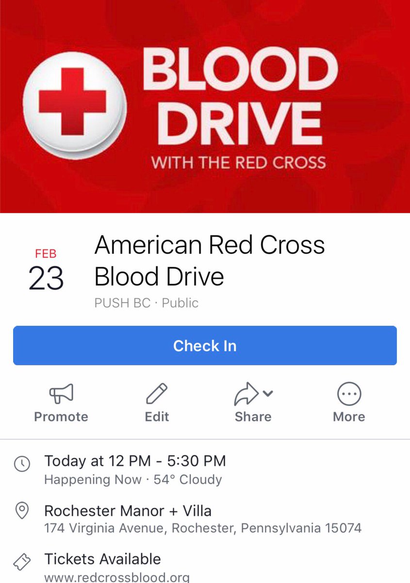 nich3irloom's tweet photo. Blood drive w @RedCross in Rochester @ManorandVilla today until 5:00. Please stop by to donate! #blooddrive #beavercounty by @PUSHBC https://t.co/s03acXNbIK