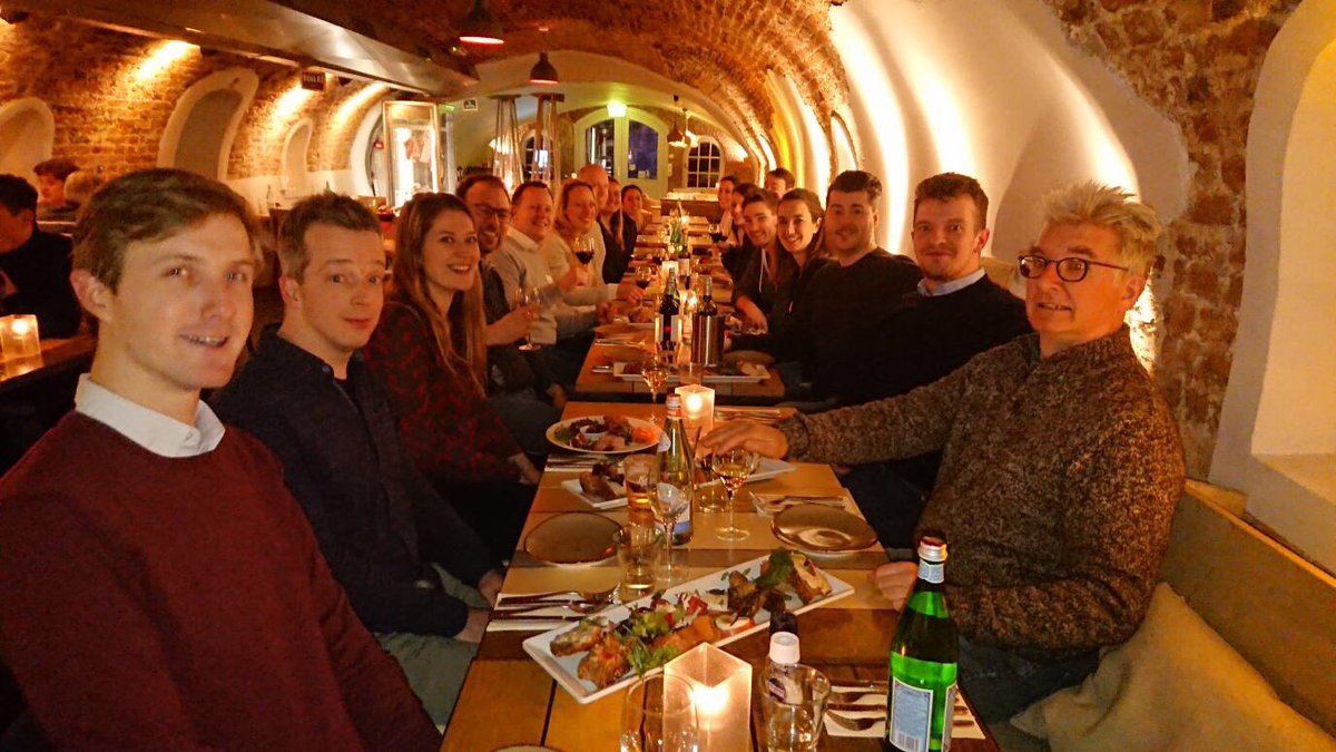Een voor inBrain fantastisch 2017 nog maar eens goed vieren met het leukste team! #trots