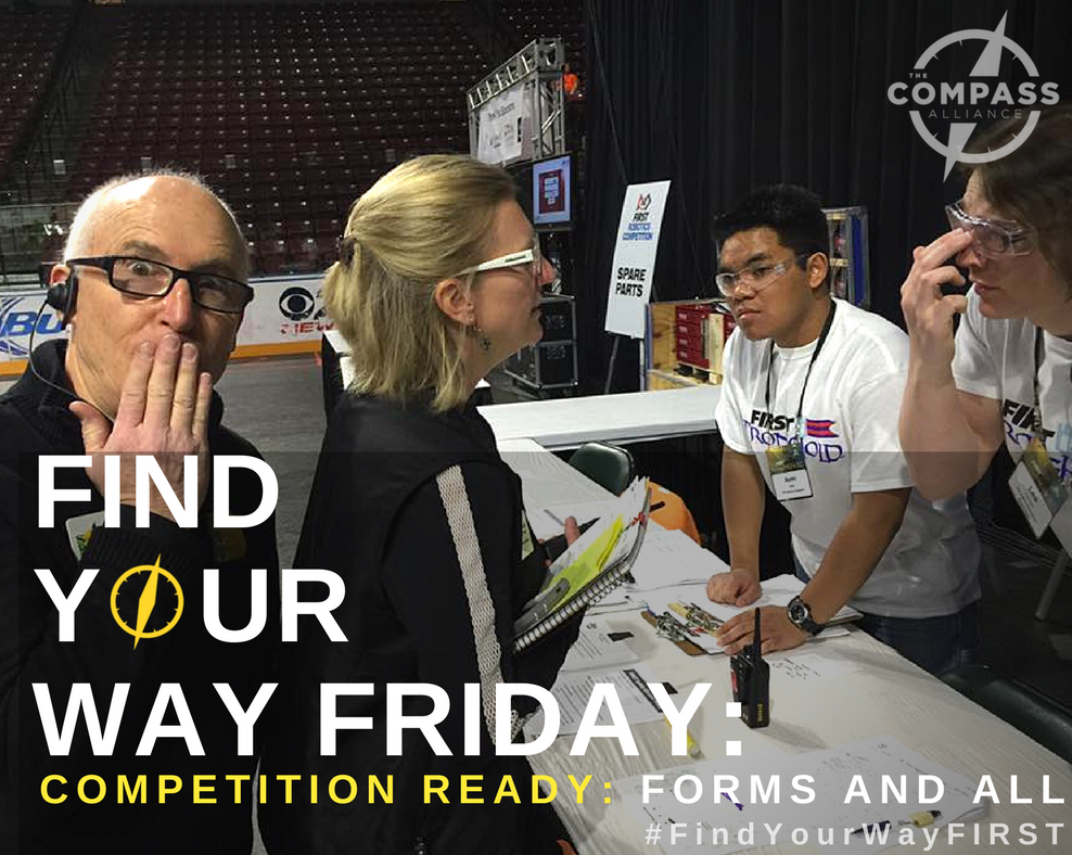 TCA_FRC's tweet photo. Week 1 competitions are days away! Make sure your team is ready from packing to team check in forms, to inspection and much more! #FindYourWayFIRST #omrobots #PowerUp 

FRC Form Guide: https://t.co/16h8cvMXkq

Competition Pathway: https://t.co/FwA9ZcwwRU https://t.co/ax1WKkzQDm