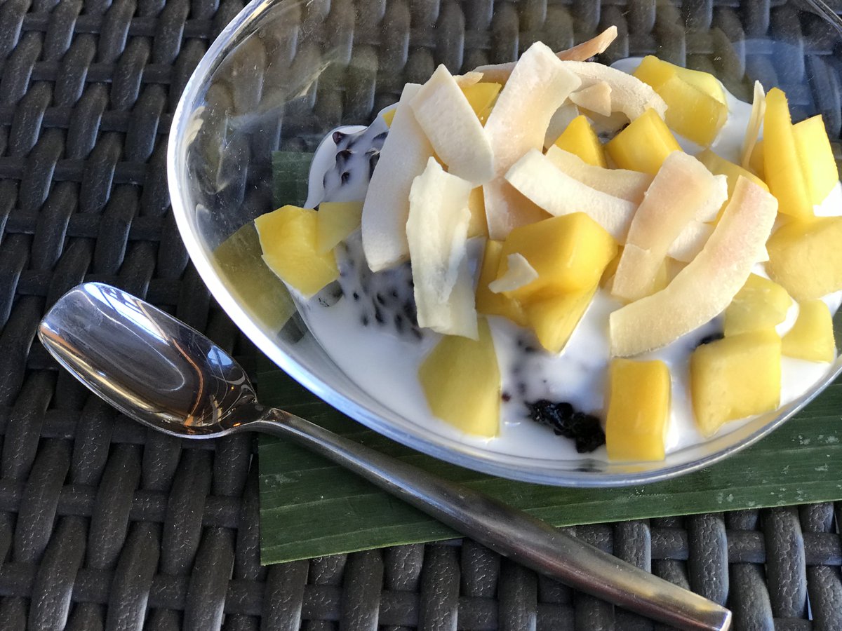 Have a sweet weekend! One free Forbidden Mango Sticky Rice for your table this weekend, Feb 23-25. (Show this on your phone to get your free dessert). #HappyFriday