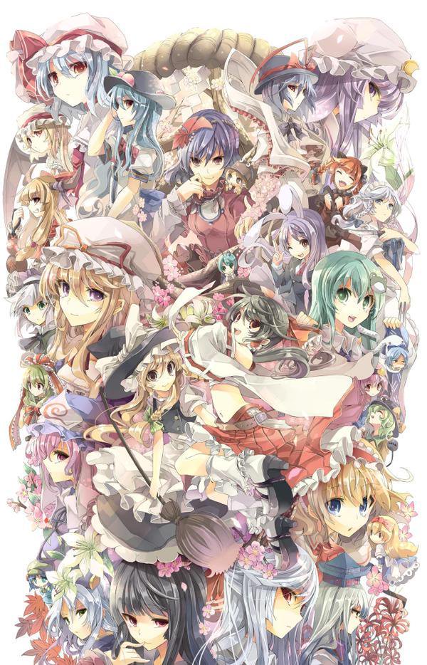 美しき東方イラスト 東方好きはrt T Co Nfmycnlbie