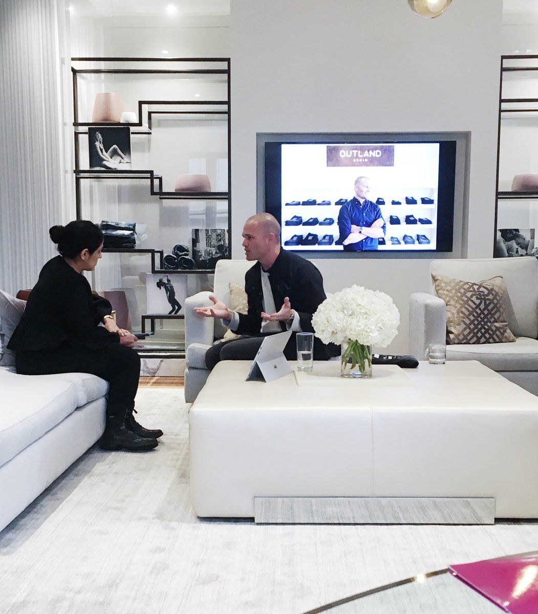 CaulfeildHQ's tweet image. So happy to announce that @OutlandDenim is launching @HoltRenfrew as a part of the #HProject | With amazing support from @Alexwestonholts #MadeDifferent