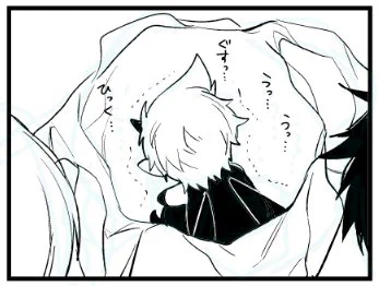 ペン入れだいたい終わったしあとは起きてからの自分に期待してねよ… 