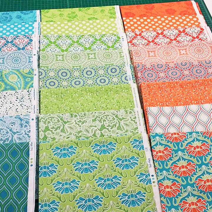 Sample yardage of my Boho Happy collection will be arriving soon and I can't wait to start working with it. If you'd like to work with it too, be sure to tell your local independent quilt shop that you'd like them to carry the line. View our catalog at PatrickLose.com