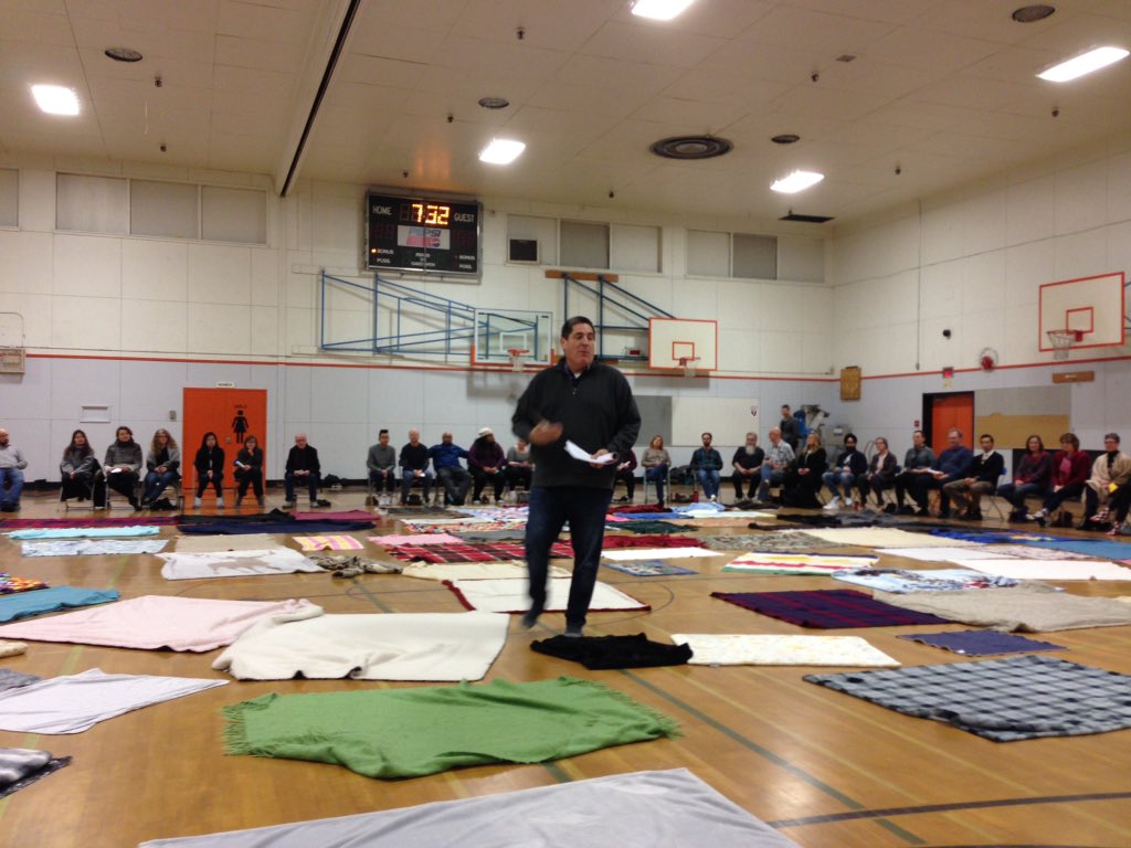 SD40ProD's tweet image. Impactful learning through the Blanket exercise with @bradleyrbaker and @NWSSHyacks staff. #goforwardwithcourage #sd40learns