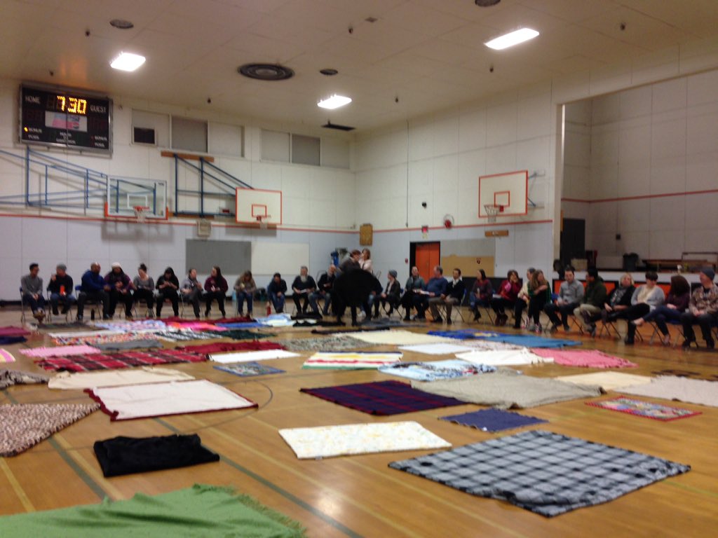 SD40ProD's tweet image. Impactful learning through the Blanket exercise with @bradleyrbaker and @NWSSHyacks staff. #goforwardwithcourage #sd40learns