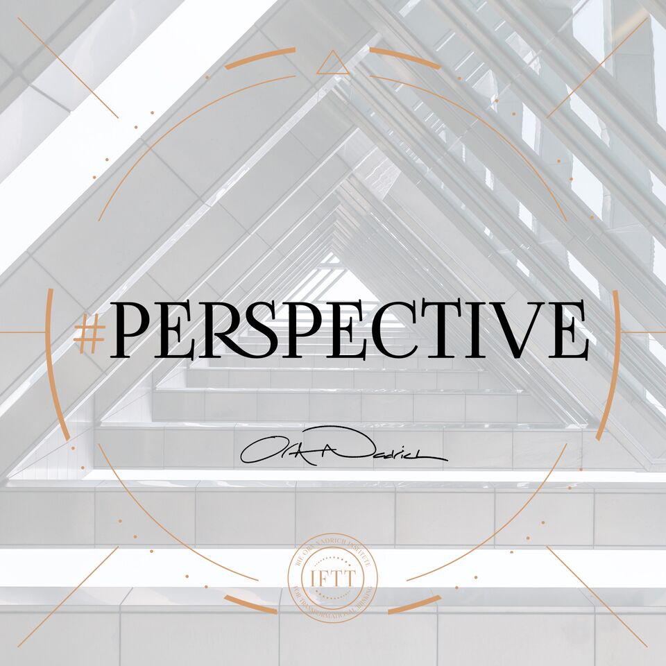 the_iftt's tweet photo. The latin root for perspective is to “look through.” @OraNadrich #shiftinperspective Learn more: https://t.co/2tbXB5wFq4 https://t.co/WVG6CCNgdT
