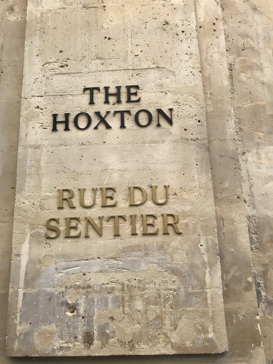 Great stay in Paris - well done to team Hoxton