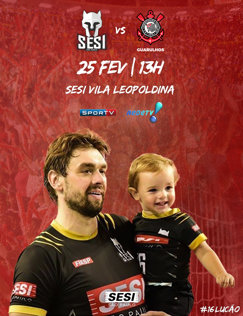 SesiSP_volei's tweet photo. Domingo é dia de família. Traga a sua para torcer pro Sesi-SP! ❤️

🎟️ Entrada gratuita
📺 @SporTV e RedeTV!
#GoSesi #Superliga https://t.co/FTi2vbVXpU