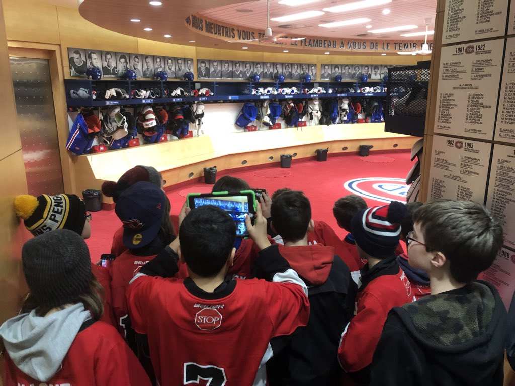 realTomMurray's tweet photo. Halifax PeeWee Hammerheads tour Montreal. #HalifaxHawks https://t.co/Py3e3vIFDS