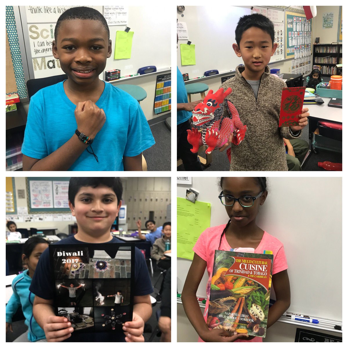 Andrewsthird's tweet photo. Another day, another amazing look into the numerous cultures that make up our diverse classroom! https://t.co/mfaC7NWxmh
