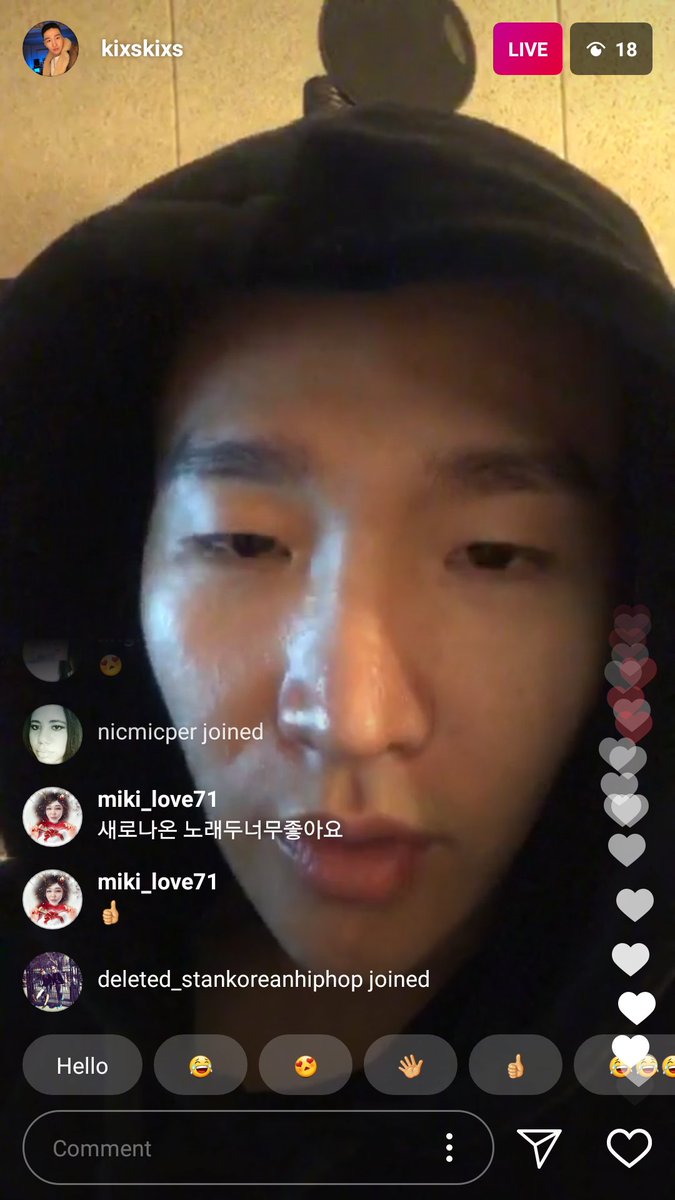 theDMTN's tweet photo. [180223] Jeesu IG Live Screenshots https://t.co/VescgBvaQF