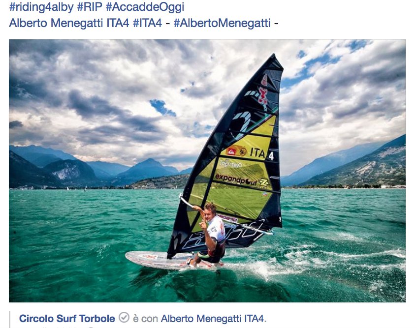 Urltube's tweet photo. @AgoraReview #Riding4Alby #RIP #AccaddeOggi
Alberto Menegatti ITA4 #ITA4 #Legendsneverdie #AlbertoMenegatti -
#23Febbraio #3Anni , #1000Giorni senza Alby.
@WindsReport - OraPeler sul LagodiGarda #WindsReport - #OraPeler sul #LagodiGarda - OraPeler vento sul LagodiGarda https://t.co/LwmBmDH4zB