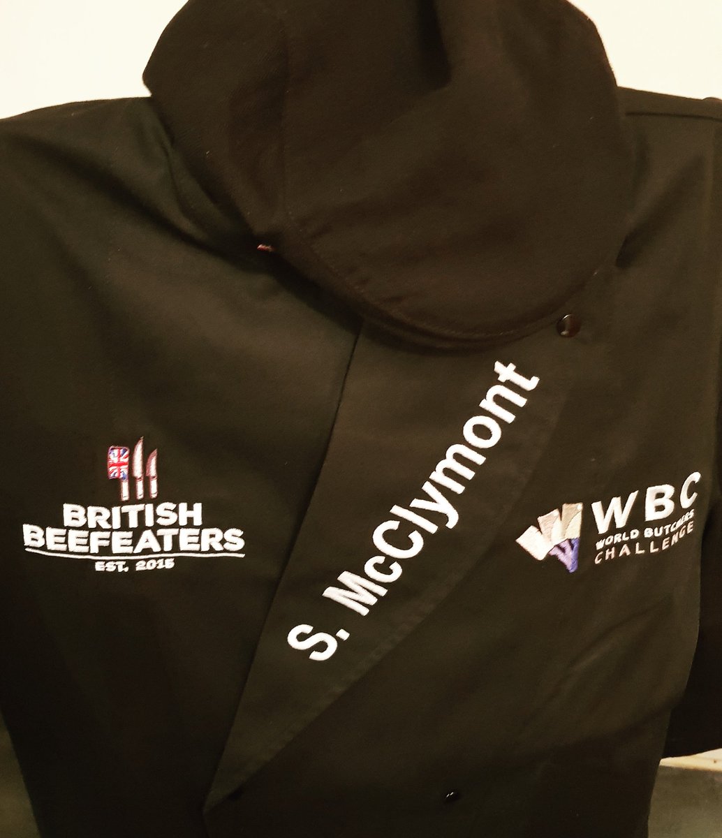 Thanks to Mark from <a href="/FalleninchFarm/">Falleninch Farm</a> for dropping into <a href="/SmiddyButchery/">The Smiddy Butchery</a> today with my <a href="/BBeefeaters/">British Beefeaters</a> uniform. Looking forward to playing my part in representing #TeamGB at next month's #WorldButchersChallenge in Belfast against the world's best!🔪🔪🔪

#teamgb #butchery #craftbutcher
