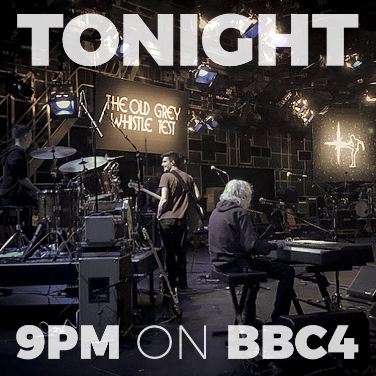 “The Old Grey Whistle Test” LIVE tonight on @BBCFour from 9pm with your host @WhisperingBob #OGWT