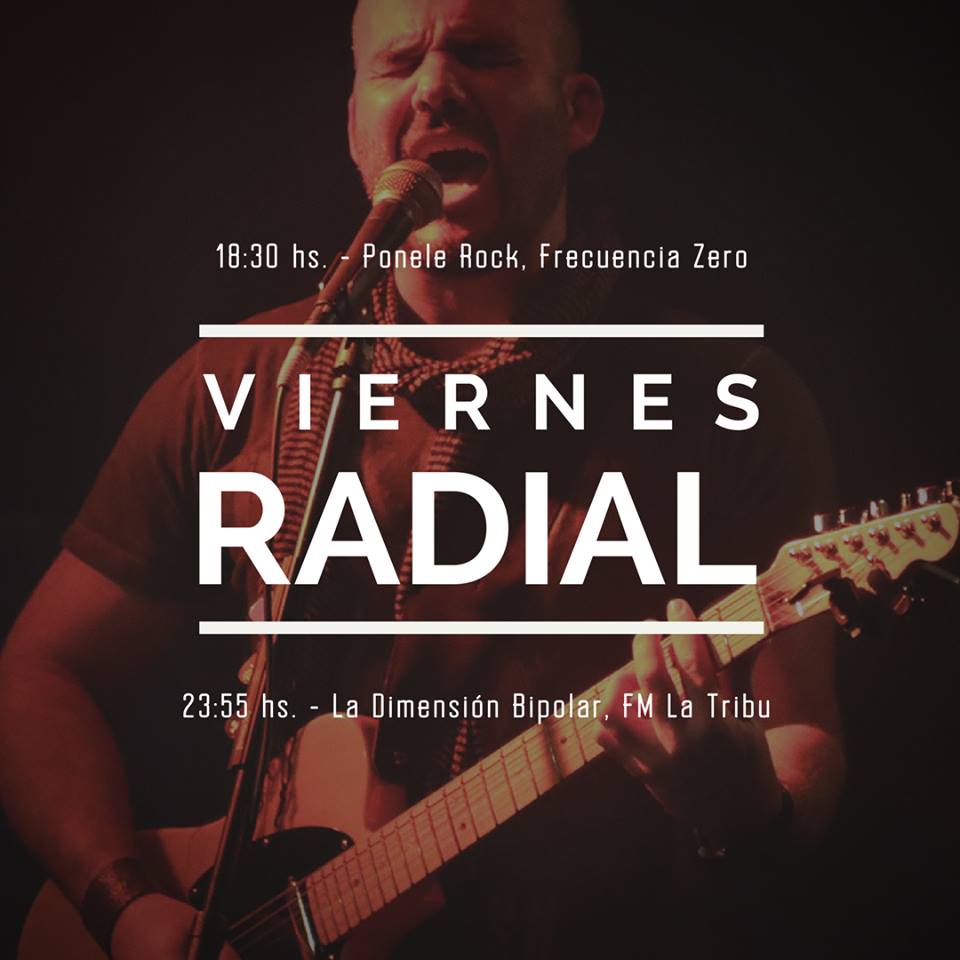 ¡Viernes radial para Diego Aramburu! No te pierdas las entrevistas y los acústicos que dará a las 18.30 en #PoneleRock de 
<a href="/FrecuenciaZero/">Frecuencia Zero</a> y a las 23.55 en <a href="/ladimensionB/">La Dimensión Bipolar</a> de <a href="/fmlatribu/">LA TRIBU</a> 
#Alianza <a href="/De_La_Cuerda/">De La Cuerda</a> y Pasadisco Records