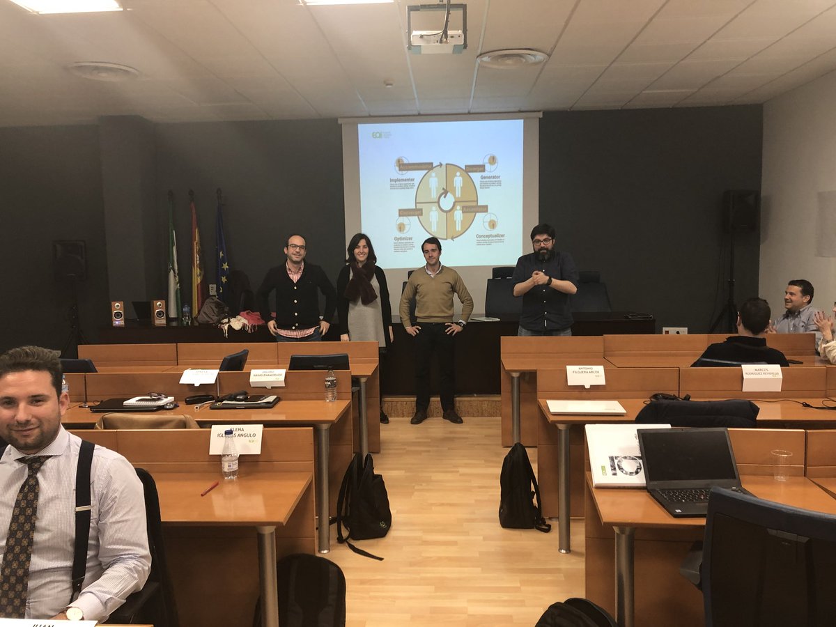 Mlgarcia68's tweet photo. Apasionante tarde hablando de #businessdesign en #embasev @eoi #mepidoserCEO https://t.co/zQYr53T16N
