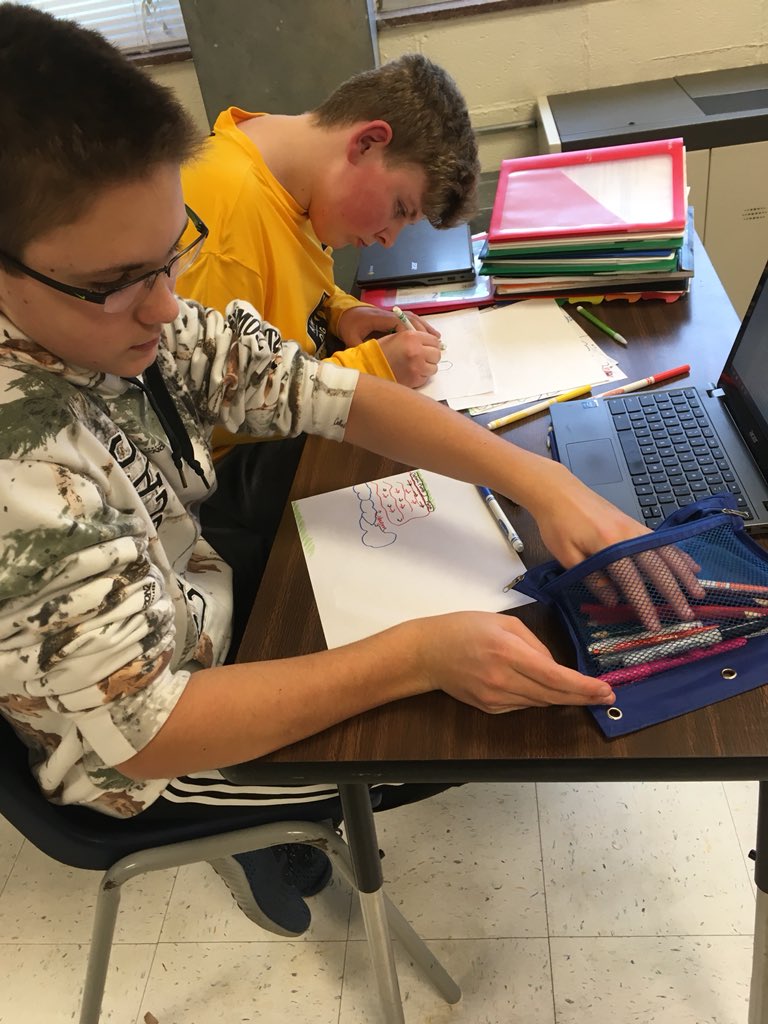 MRogersBHS's tweet image. So excited to see the finished products of our paper slides project! #science #geologictime #BrunswickPRIDE