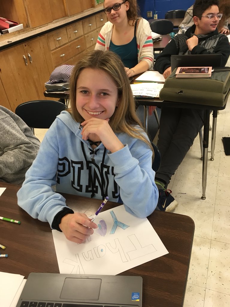 MRogersBHS's tweet image. So excited to see the finished products of our paper slides project! #science #geologictime #BrunswickPRIDE