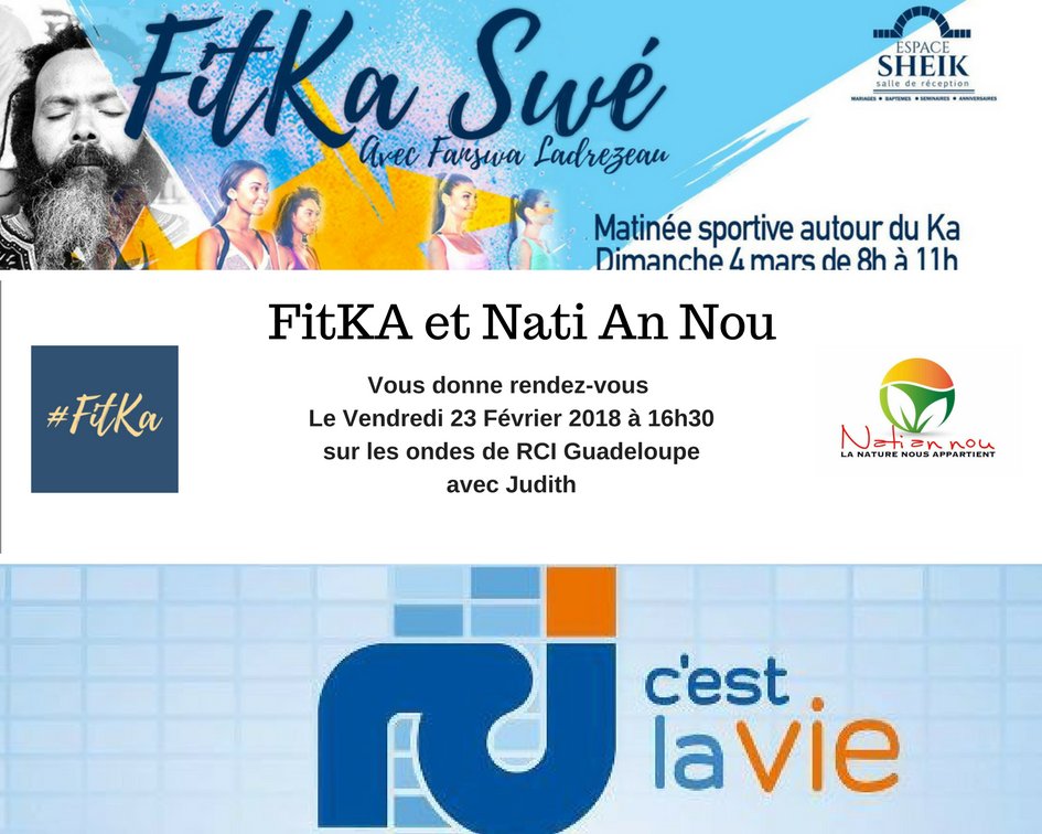tatounette971's tweet photo. On reste connecté sur Rci
#rciguadeloupe #fitness #gwoka #Guadeloupe #fitka #tambouye #natiannou #Martinique #rcimartinique https://t.co/JtxkdNsyUf