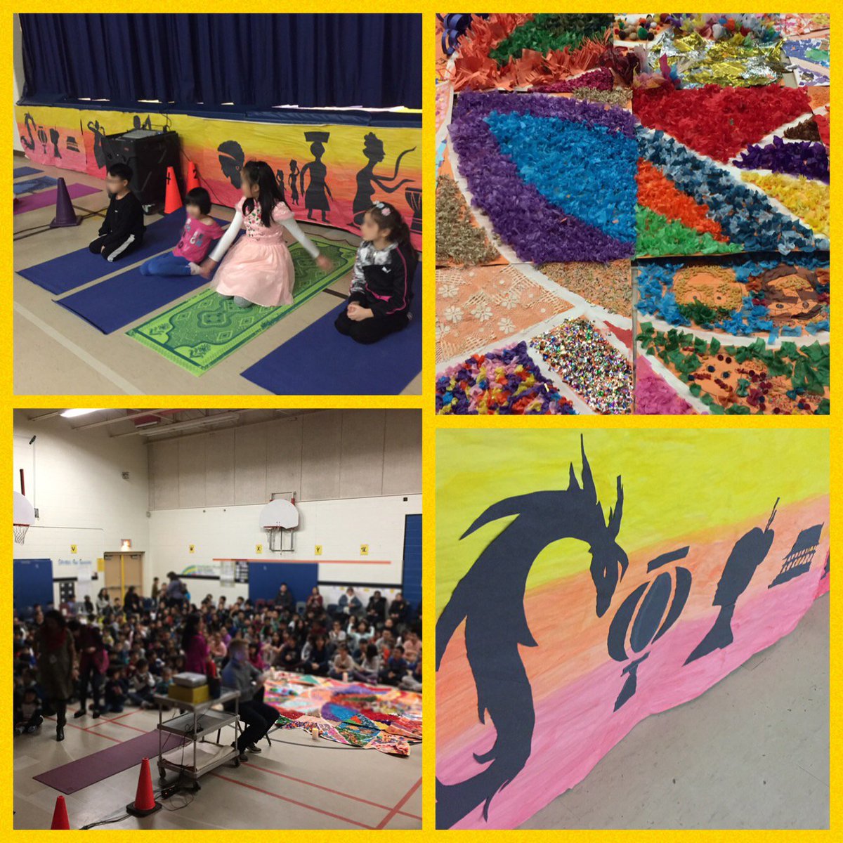 SeanYaoYR's tweet photo. Moving from ME to WE! Amazing collaboration btw @HighgatePS staff & students to create a whole school kolam in celebration of our diversity. Welcome students, parents & community--our FAMILY. #wearetogether #united #soarwithus #learnfromall @YRDSB @YRDSBCECEast @camillelogan https://t.co/KV6xVLTIGW