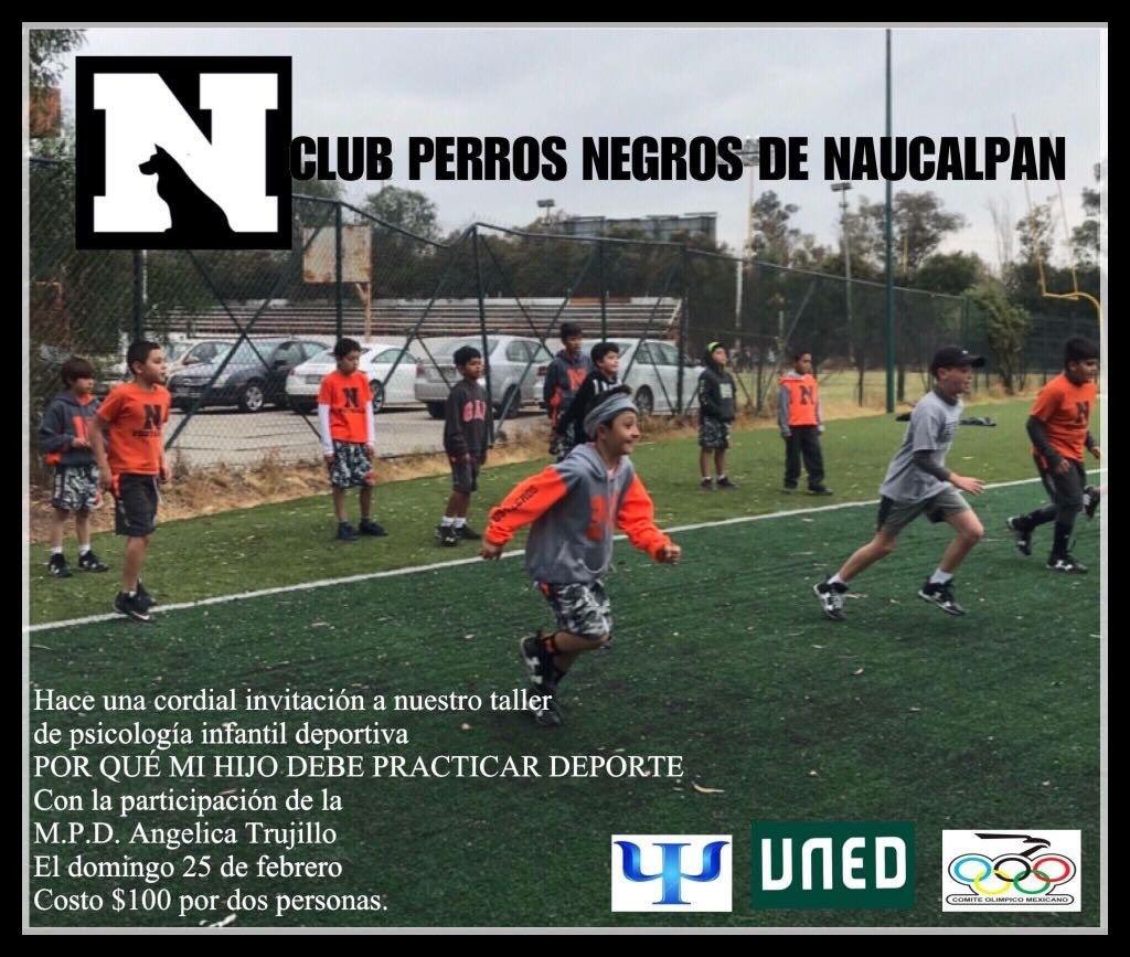 Mental Health Psychological Training y <a href="/perrosnegros_Mx/">Perros Negros</a> te invitan este Domingo al taller de Psicología Infantil Deportiva “Por qué mi hijo debe practicar deporte..??”

📲Facebook.com/TercerCuarto