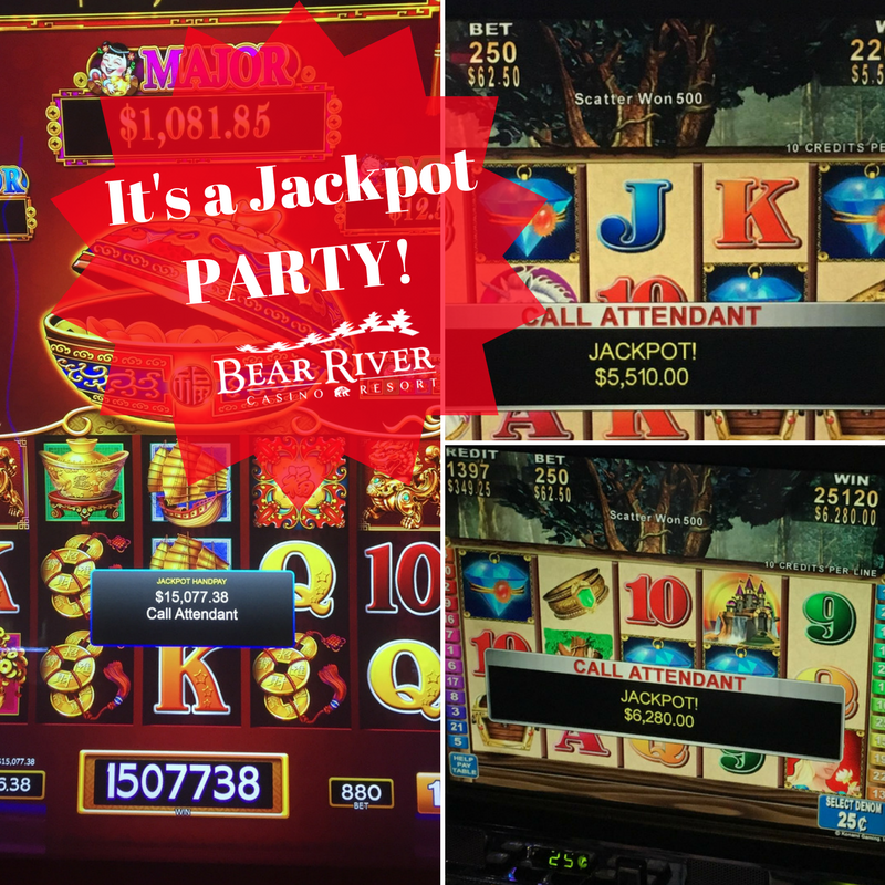 Join these lucky winners in winning some jackpots! 
__
__
__
#bearrivercasinoresort #beawinner #playBIGwinBIG