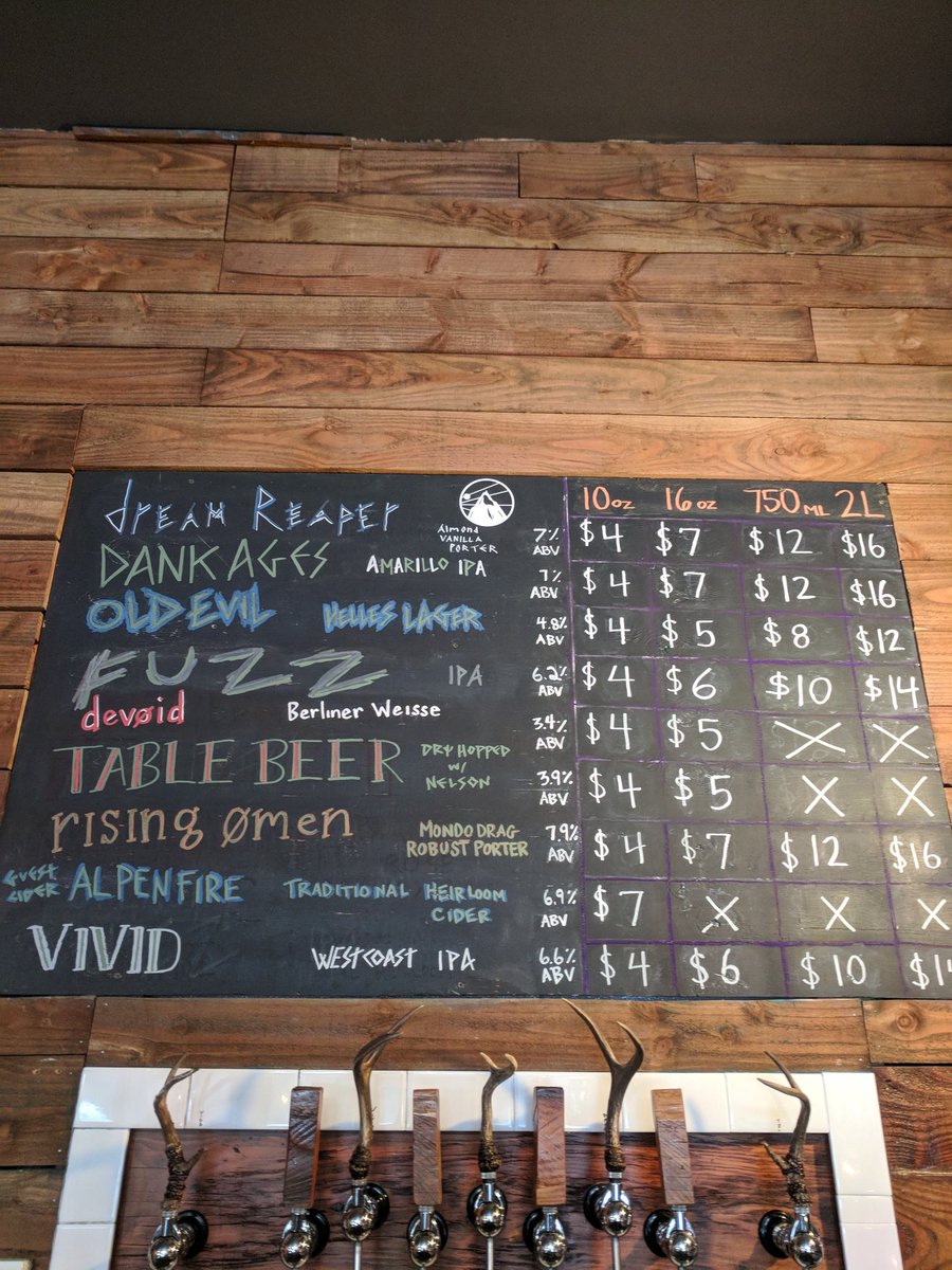 draft list heading into the weekend, brave the snow and come crush some beers! #FUZZCLUB