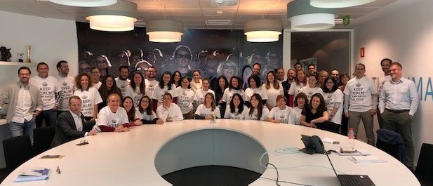 Three countries in three days - but there's no better way to end the week than with the #CitizensofStarcom in Madrid, Spain. Thanks for the Experience, guys. Make us proud.