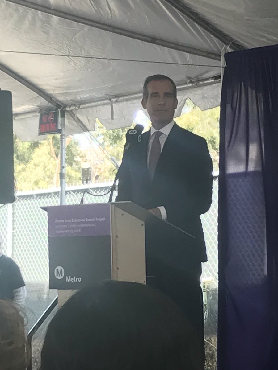 DuboffJess's tweet image. Groundbreaking for Section 2 of the #PurpleLine Extension @metrolosangeles @LAAreaChamber