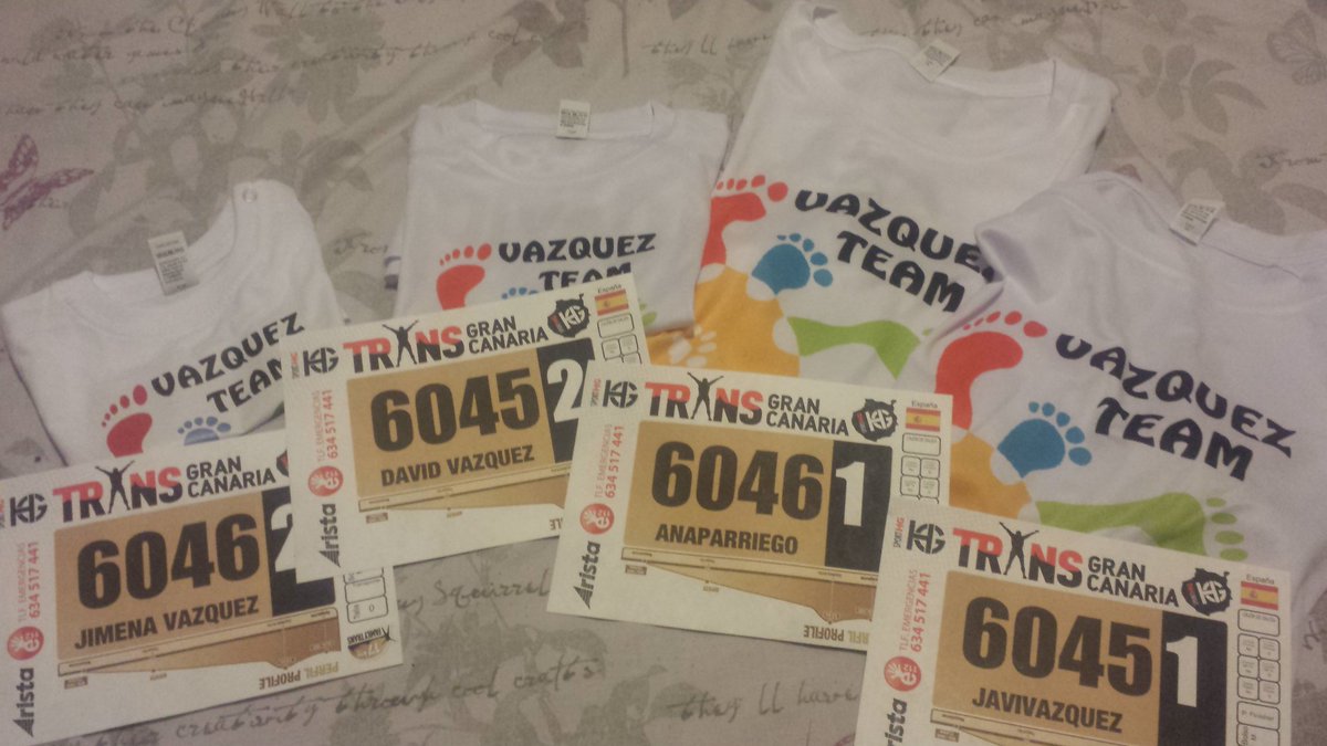 javivazquezapj's tweet photo. Todo preparado para la @TransGC #familytrans #vazquezteam https://t.co/J7dePSp6Xv