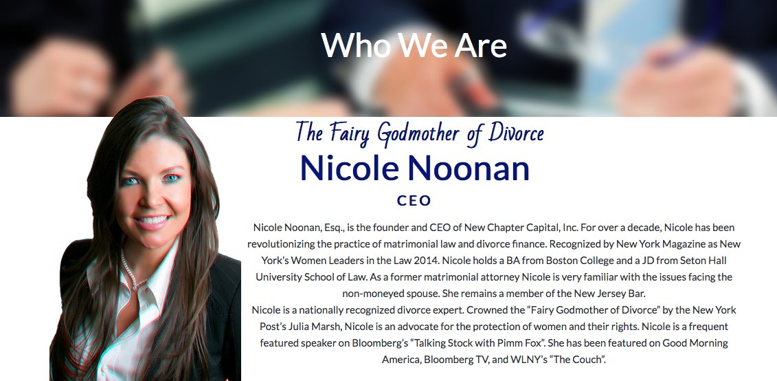 AAMLFellow's tweet photo. We thank @NicoleNoonan5 of New Chapter Capital, Inc. for her ho'okipa (hospitality) for sponsoring the President-Elect's Hospitality Suite at the 2018 Mid-Year Meeting at the Grand Wailea this March. For more on Nicole and New Chapter Capital, Inc.: https://t.co/cOJpmsGpyE #AAML https://t.co/aSPcfuNmi3