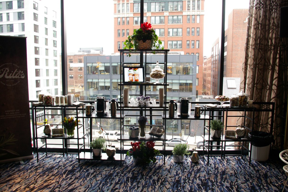 RitasCatering's tweet photo. We were excited to participate in @TheKnowledgeEx event at the @GrandBoston yesterday! It was a wonderful experience. #theknowledgeexchangeboston https://t.co/rLIAXHrSWw