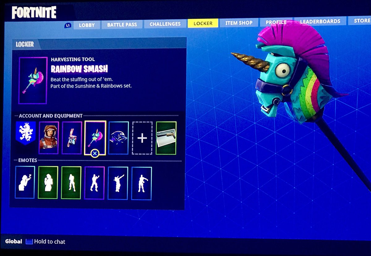 Fortnite Sunshine And Rainbows Set Fortnite Season