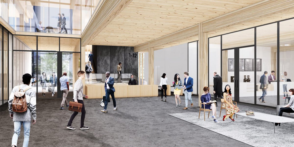 Mass-timber goes big: 500,000-sq-ft skyscraper in the works ow.ly/TsMA30is6ED
