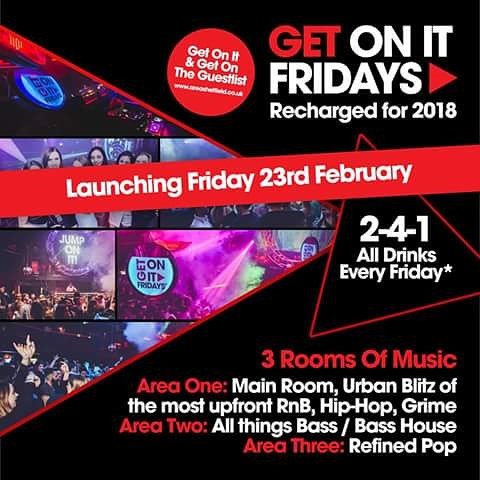 GOIFridays's tweet photo. In just a few hours we'll be Getting On It! 

Get In It and get FREE Entry: https://t.co/G2Vsv3yYSV https://t.co/n09USKgjIF