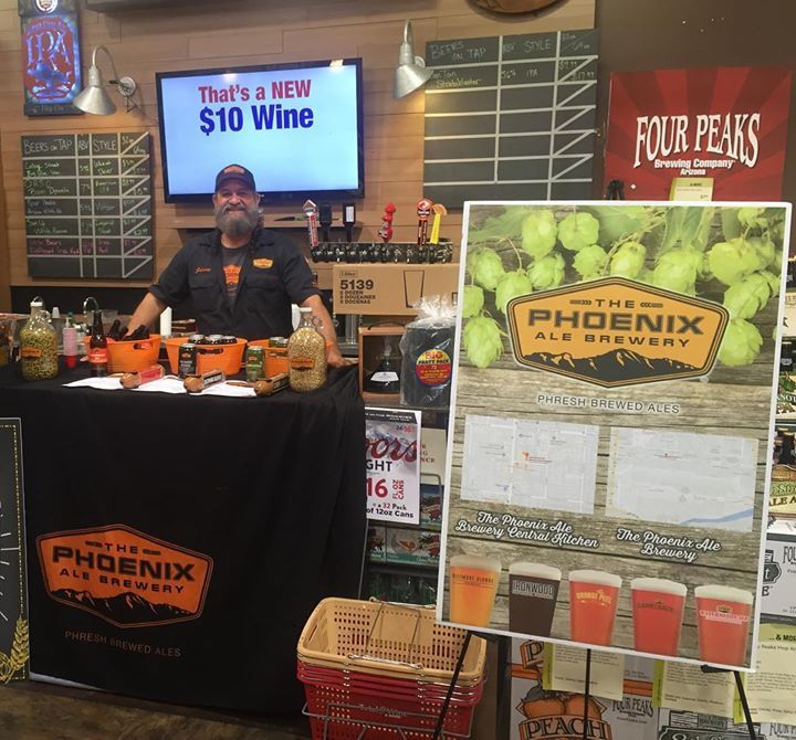PHXAleBrewery's tweet photo. Phoenix Ale Brewery is at Total Wine & More in San Tan Village in Gilbert doing beer samples. Stop by say hey, grab a 6 pack and anything else you see in the store for the weekend. @totalwine #phoenixalebrewery #camelbackipa #biltmoreblondeale #watermelo… https://t.co/0gXRNcFwpf https://t.co/iEtUx6rXVR